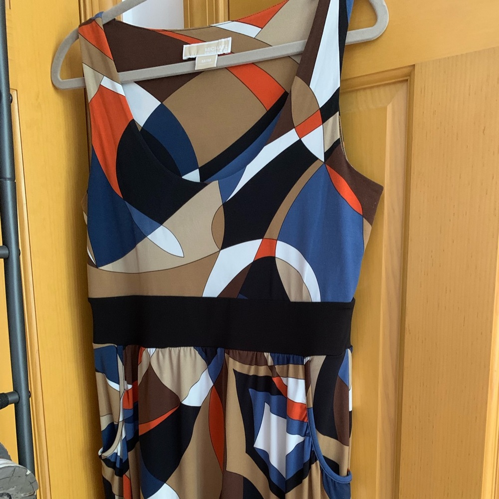 Michael Kohrs professional abstract sheath dress